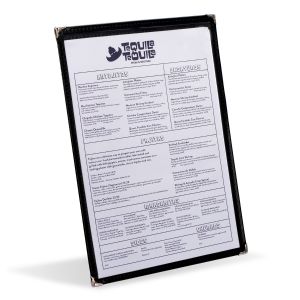 American Menu Cover BESPOKE SIZE -Pack 10 - IT28