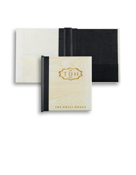 Menu holders folders covers placemats chalkboards the menu shop : Menu Shop