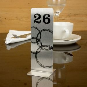 Table Number Stands