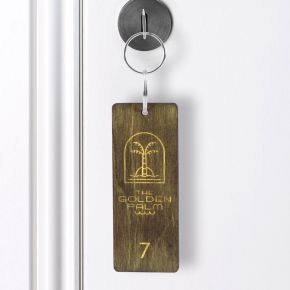 Aspen Engraved Keyfob