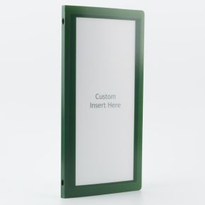 Slim Green Crystal Menus - SI53